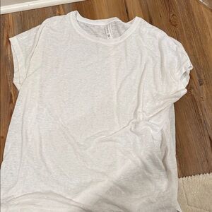 Athleta knit White Top